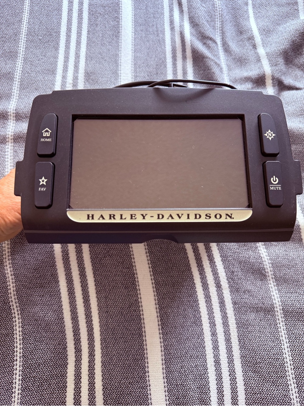 Harley-Davidson Black GPS Display with Branded Trim